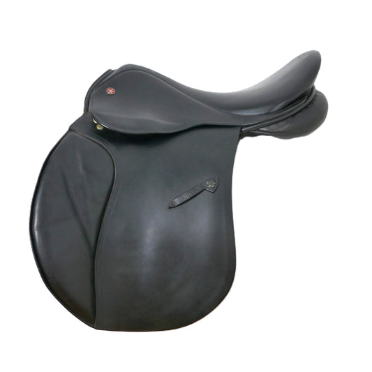 Jeffries Falcon Hawk Event Saddle - 17" Wide Black TB282