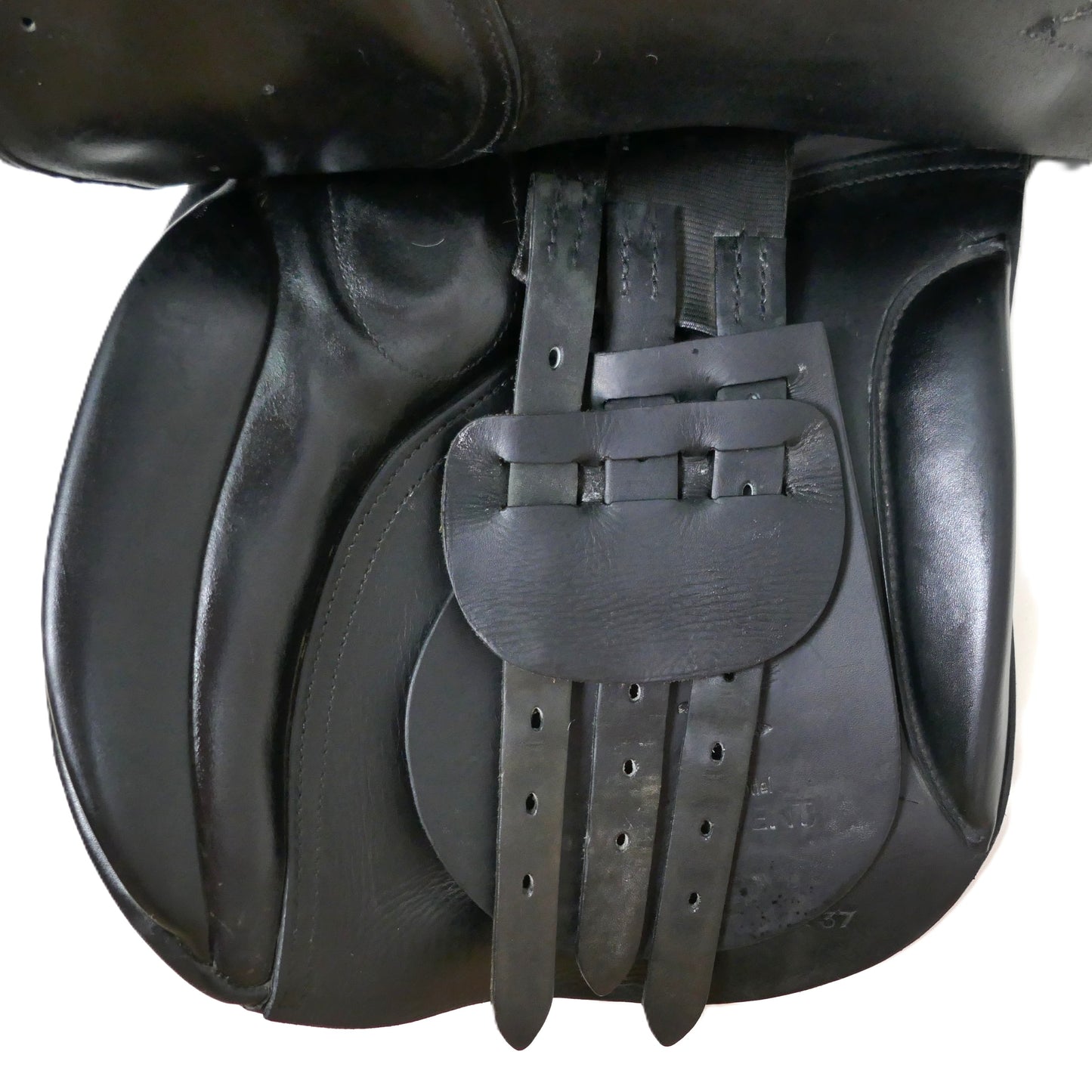 Jeffries Falcon Hawk Event Saddle - 17" Wide Black TB282