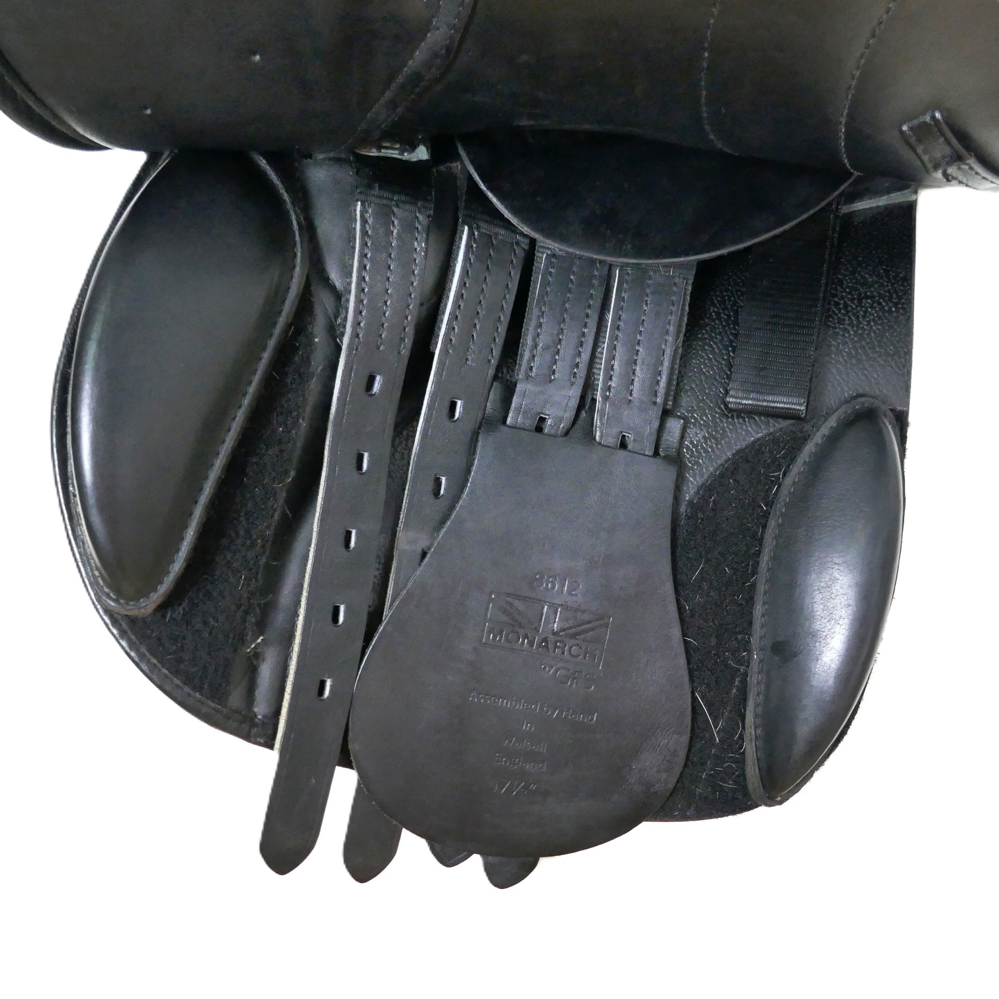GFS Monarch Regency VSJ Saddle - 17.5" Adjustable Black TB281