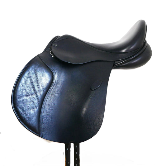 Louisa Cuomo General Purpose Saddle - 17.5" Extra-Wide Black TB283