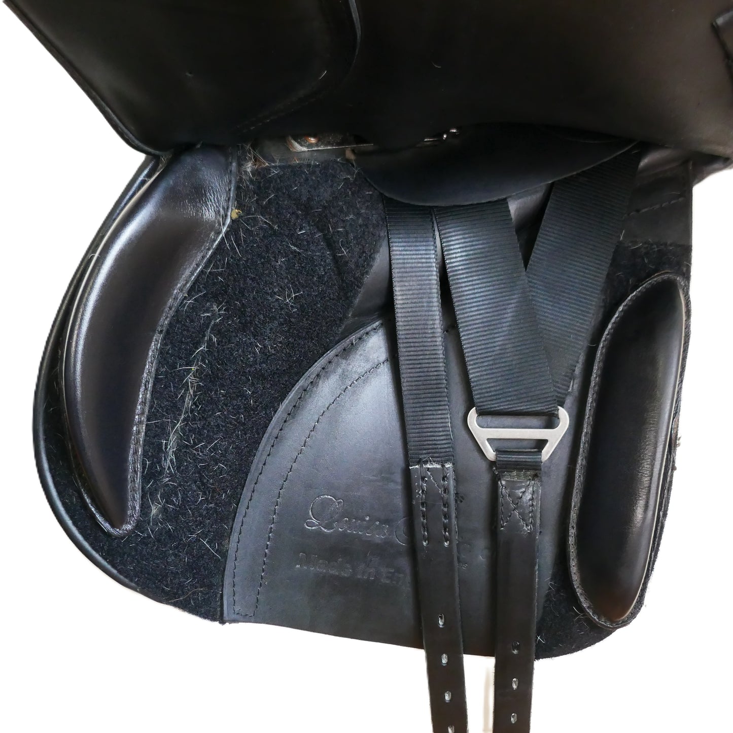 Louisa Cuomo General Purpose Saddle - 17.5" Extra-Wide Black TB283
