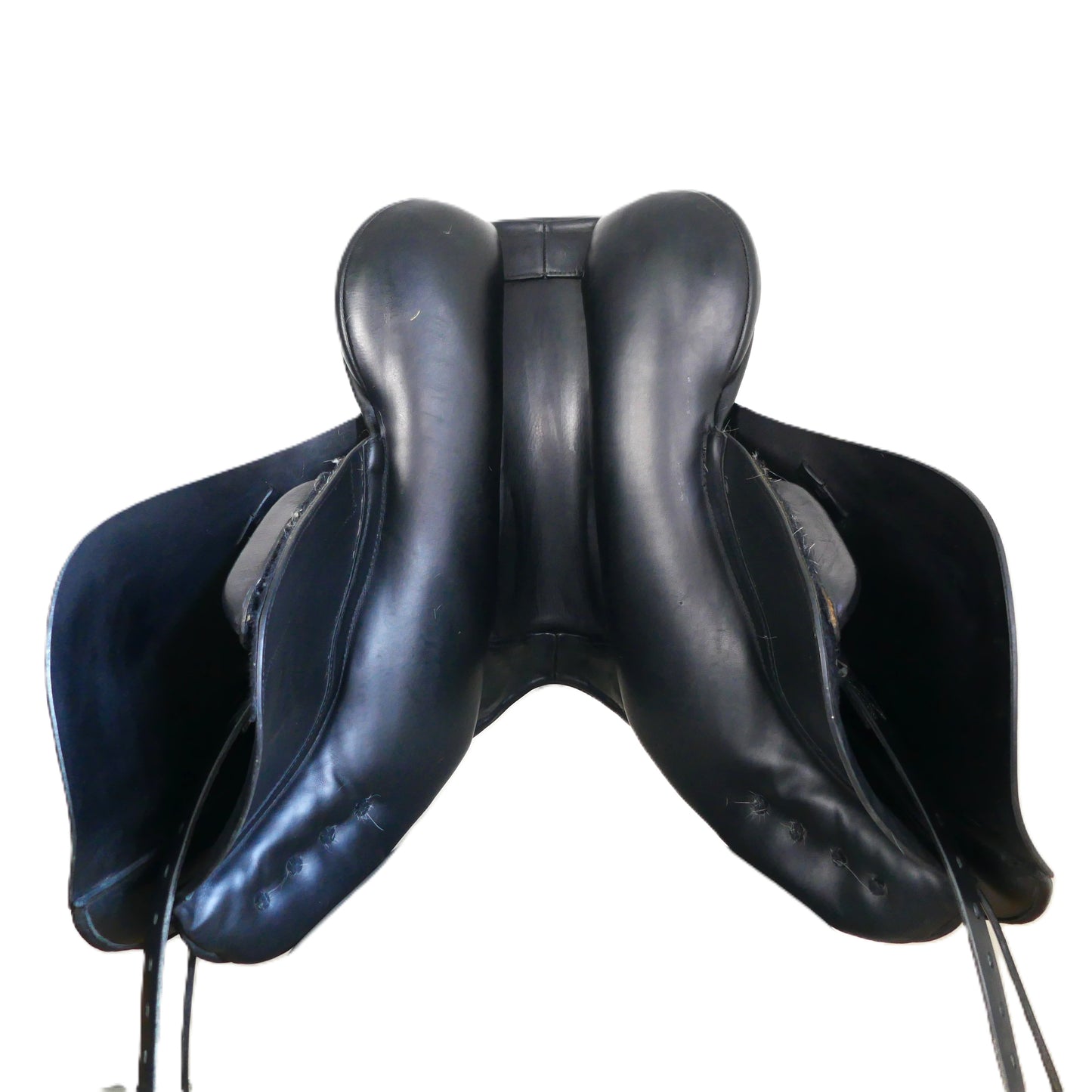 Louisa Cuomo General Purpose Saddle - 17.5" Extra-Wide Black TB283