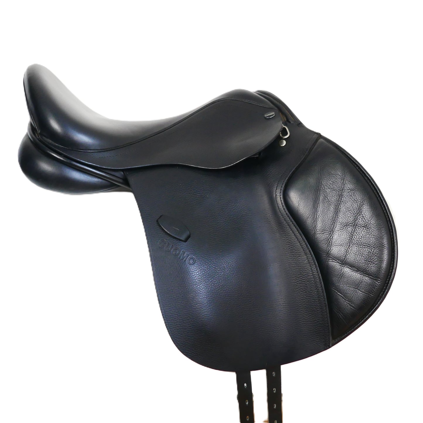 Louisa Cuomo General Purpose Saddle - 17.5" Extra-Wide Black TB283