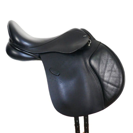 Louisa Cuomo General Purpose Saddle - 17.5" Extra-Wide Black TB283