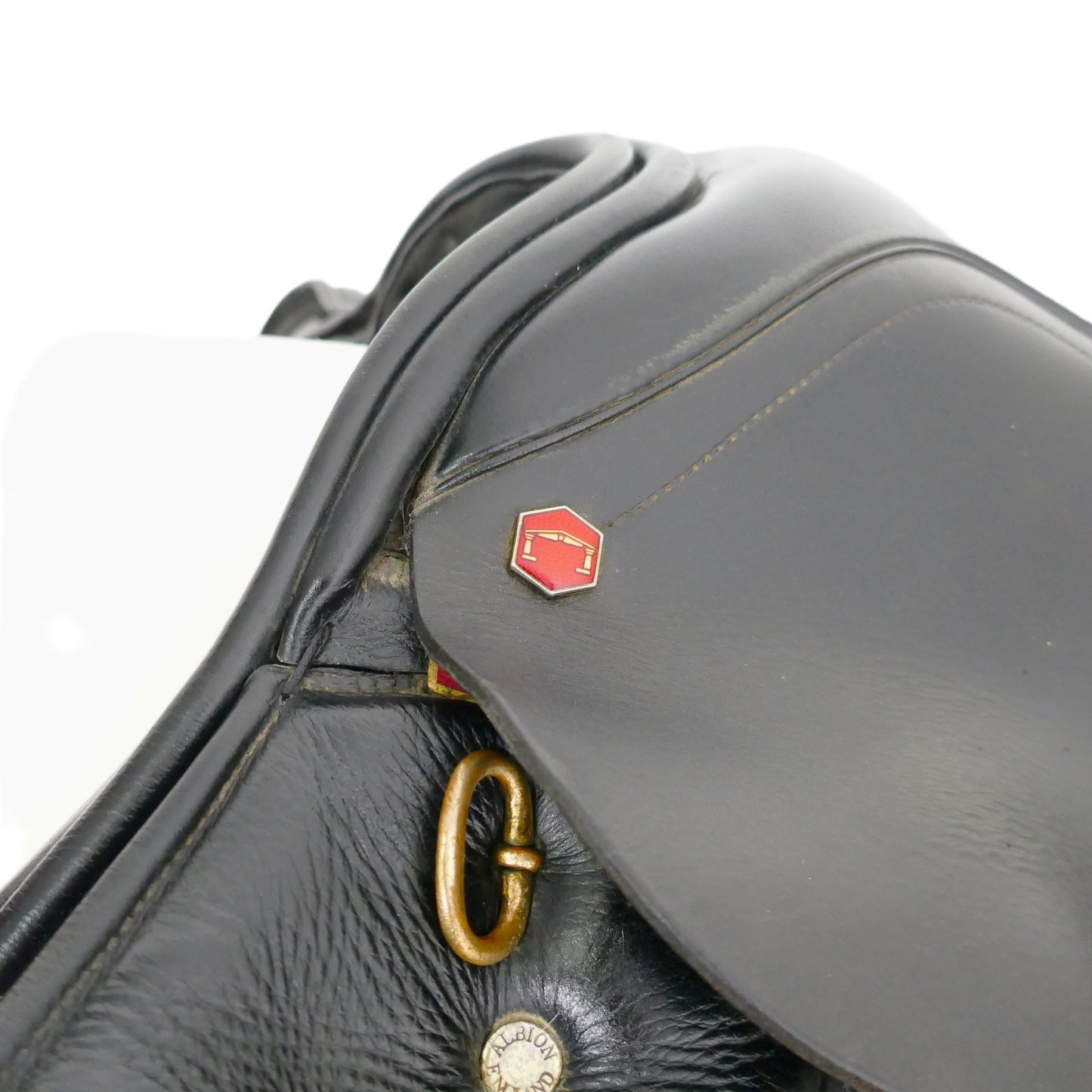 Albion MKI K2 Jumping Saddle - 17.5" Wide Black TF206