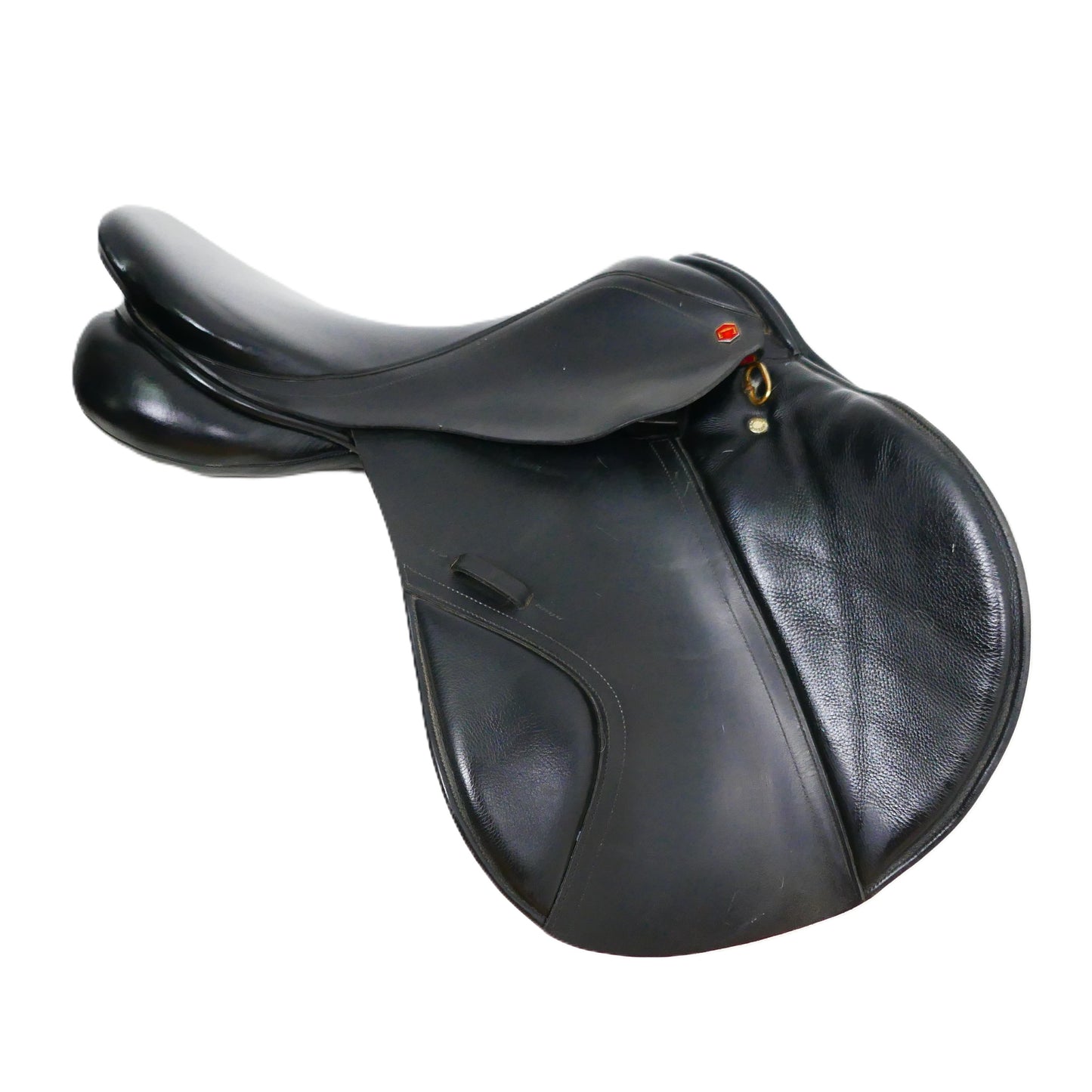 Albion MKI K2 Jumping Saddle - 17.5" Wide Black TF206