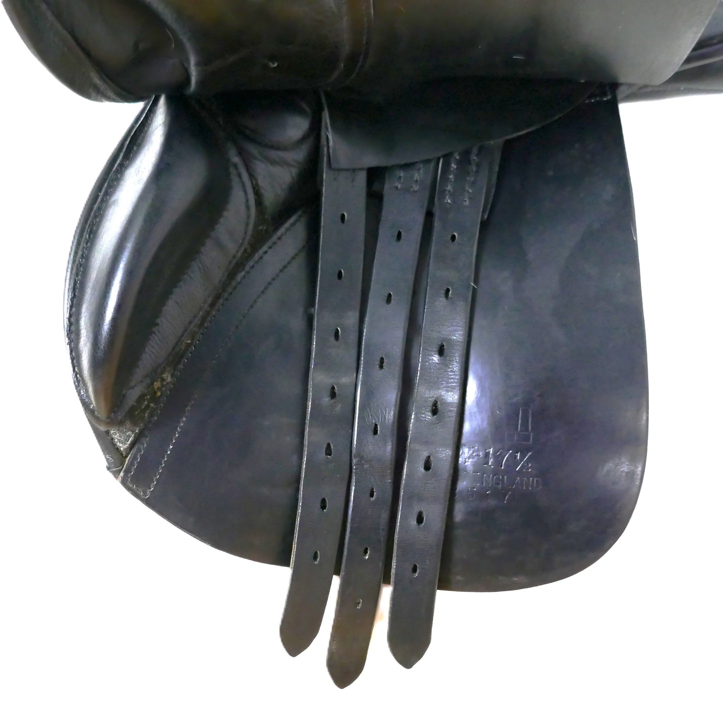 Albion Kontrol F/F Jumping Saddle - 17.5" Medium-Wide Black TF207