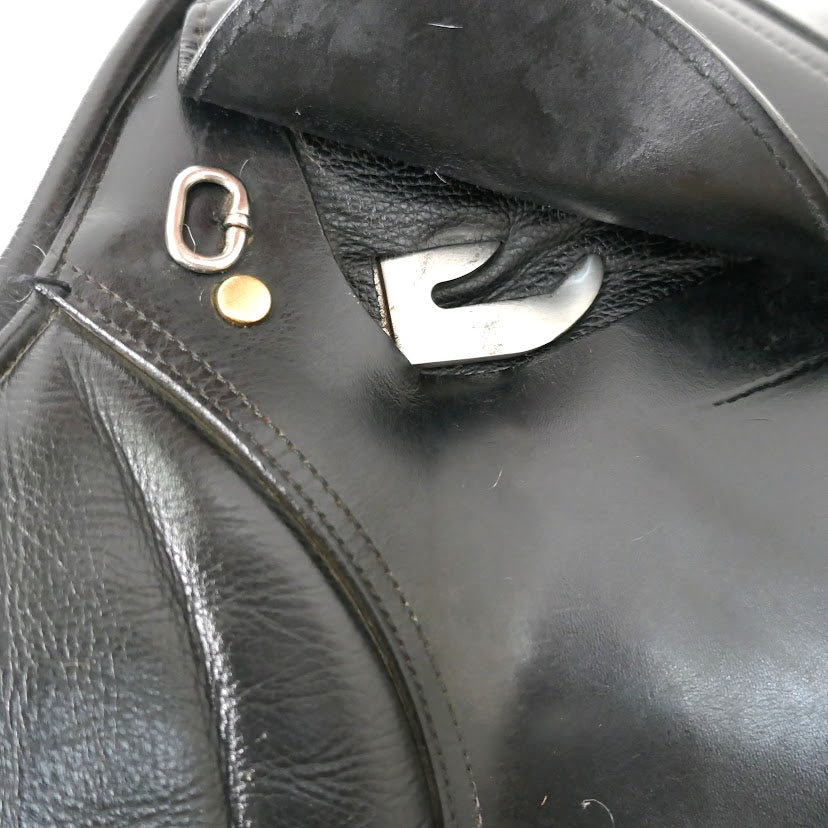 Kent & Masters S-Series Anatomic GP Saddle - 17.5" Adjustable Black TB303