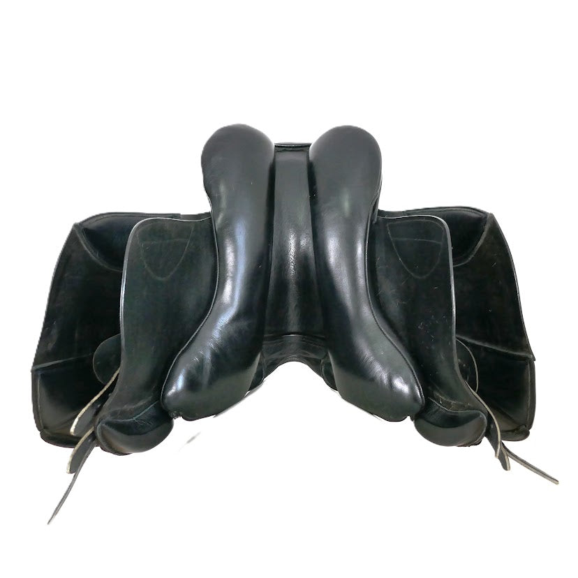 Kent & Masters S-Series Anatomic GP Saddle - 17.5" Adjustable Black TB303
