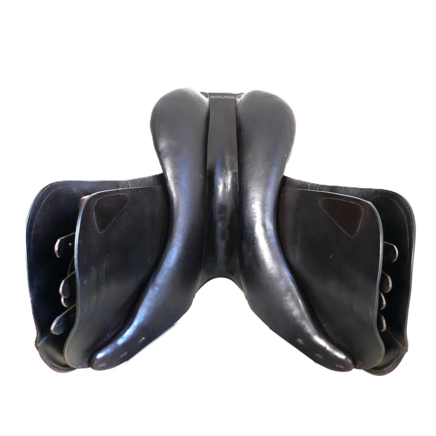 Amerigo Versuvio Jumping Saddle - 17.5" +2 (Medium-Wide) Brown TF208