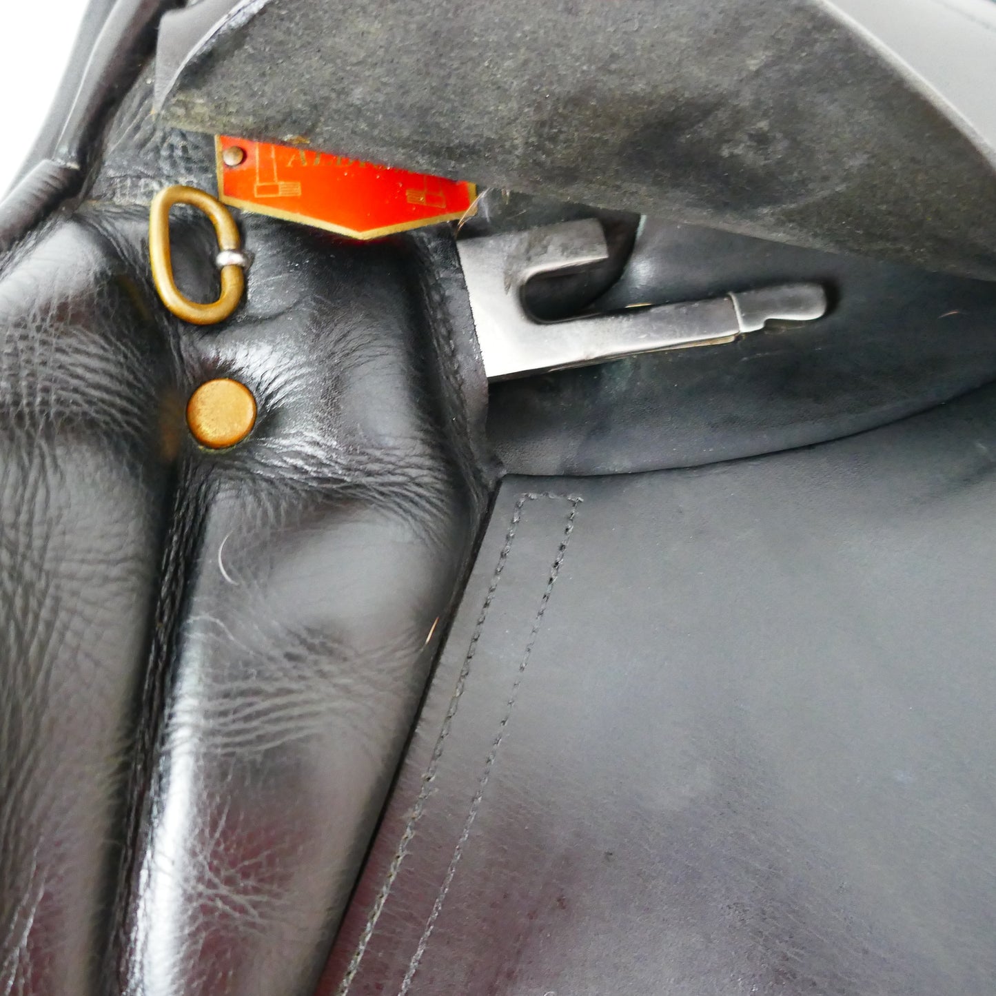 Albion MKI K2 Jumping Saddle - 17" Medium-Wide Black TF209