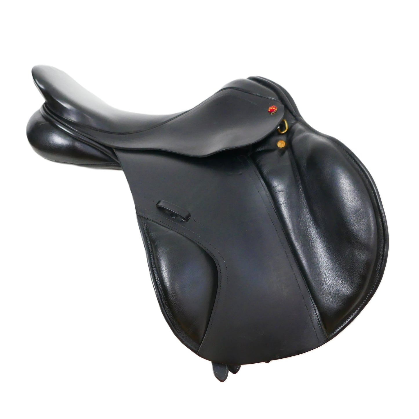 Albion MKI K2 Jumping Saddle - 17" Medium-Wide Black TF209