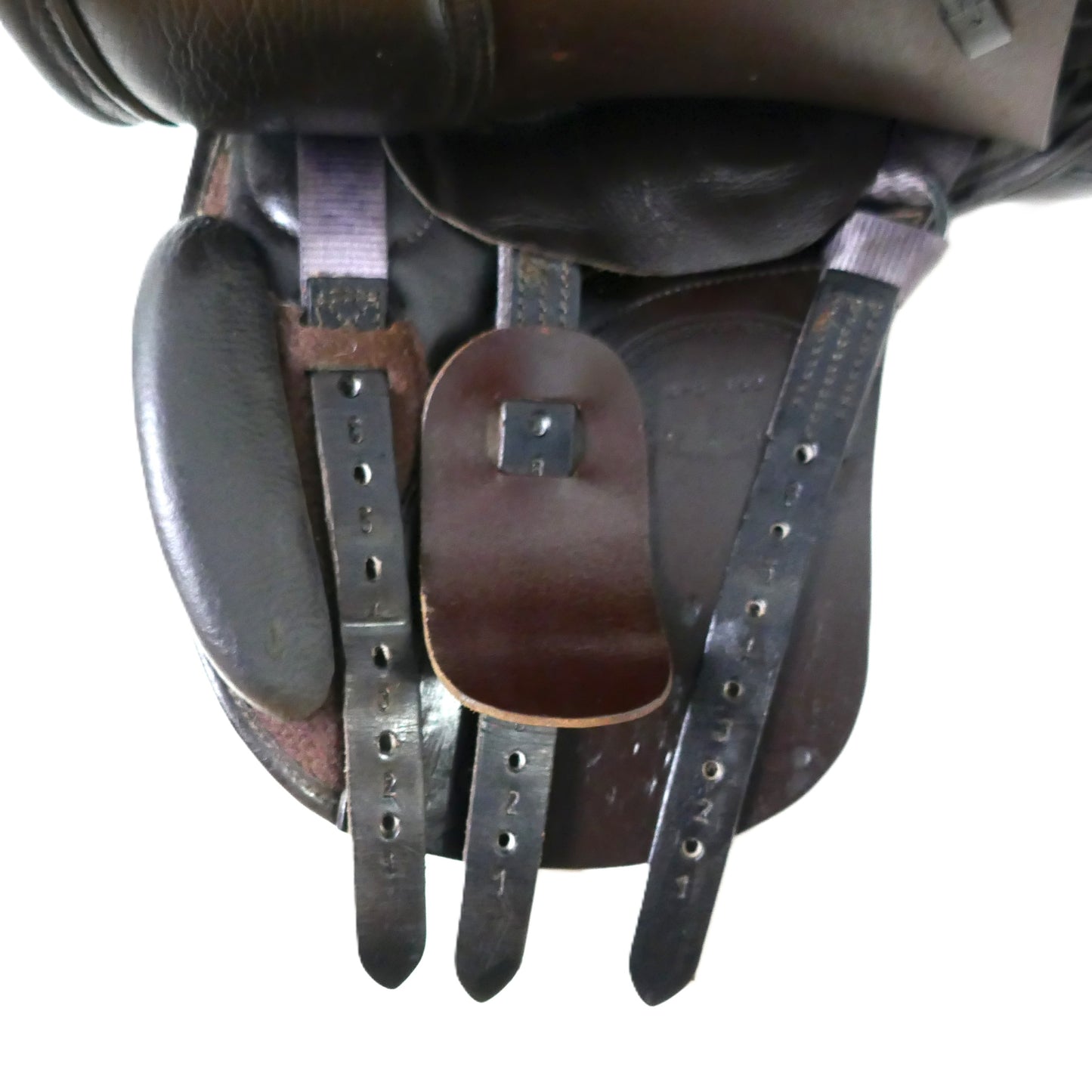 Kent & Masters Pony Club GP Saddle - 15" Adjustable Brown TA134