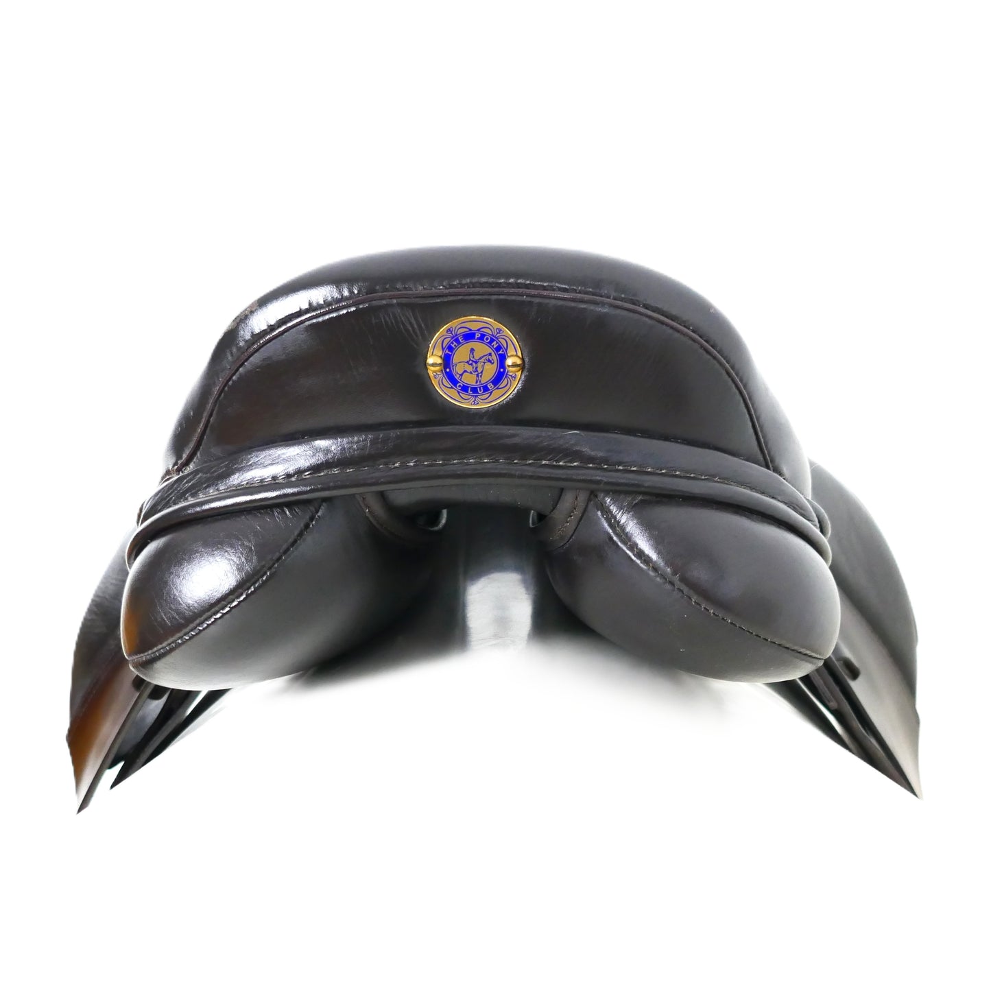 Kent & Masters Pony Club GP Saddle - 15" Adjustable Brown TA134