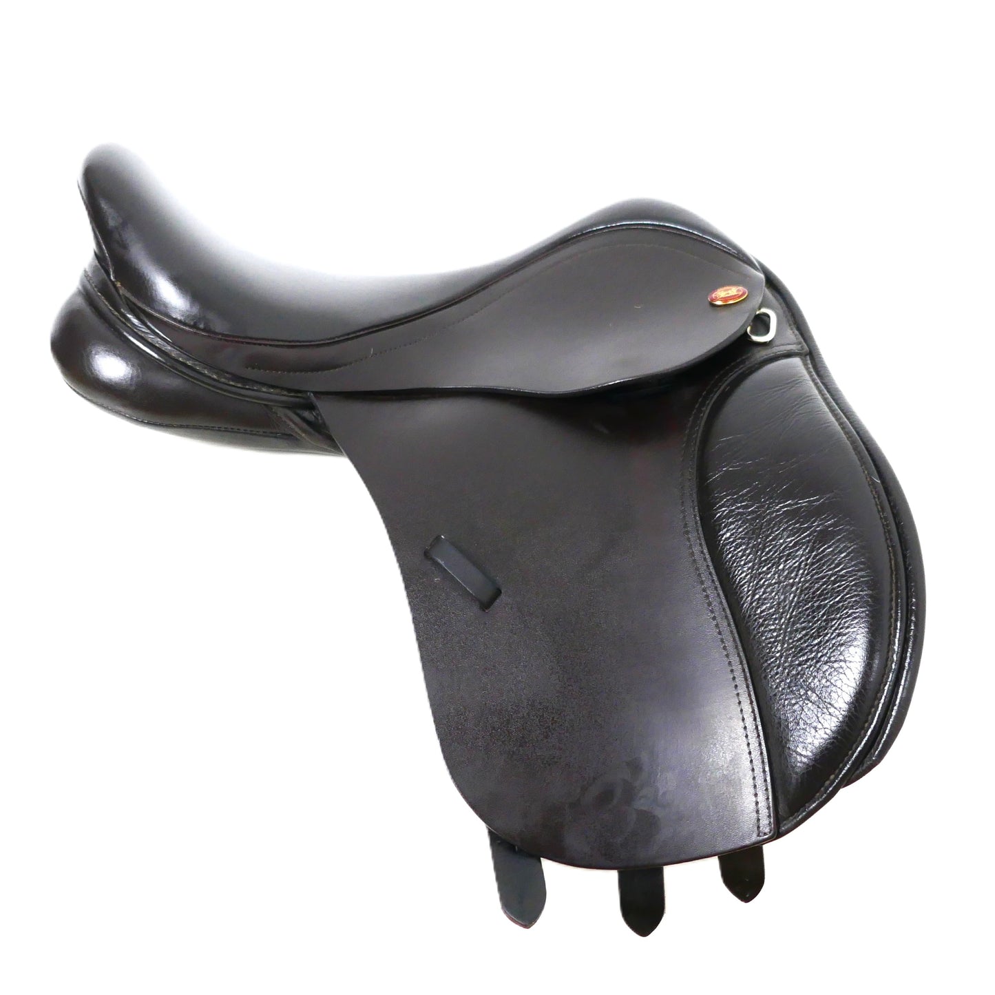 Kent & Masters Pony Club GP Saddle - 15" Adjustable Brown TA134