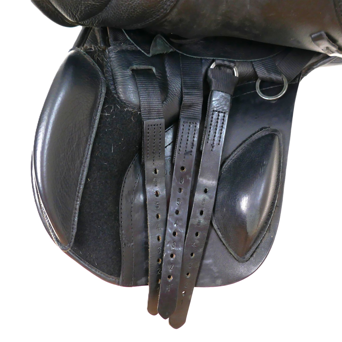 Kent & Masters Compact GP Saddle - 17.5" Adjustable Black MGC TB304