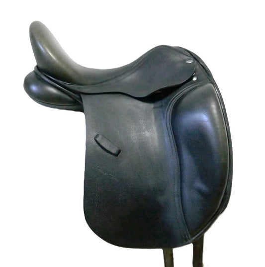 Adam Ellis Avanti Dressage Saddle - 16.5" Wide Black TD165