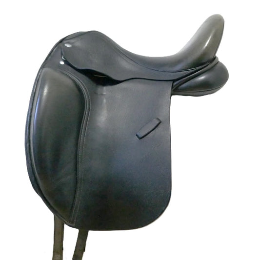 Adam Ellis Avanti Dressage Saddle - 16.5" Wide Black TD165