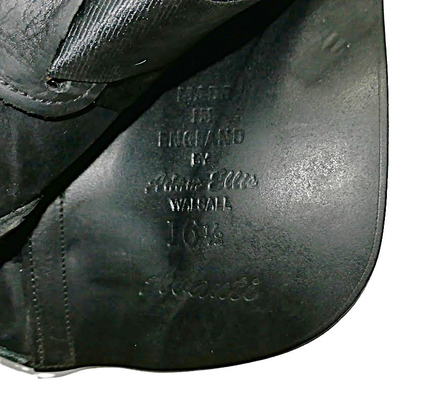 Adam Ellis Avanti Dressage Saddle - 16.5" Wide Black TD165