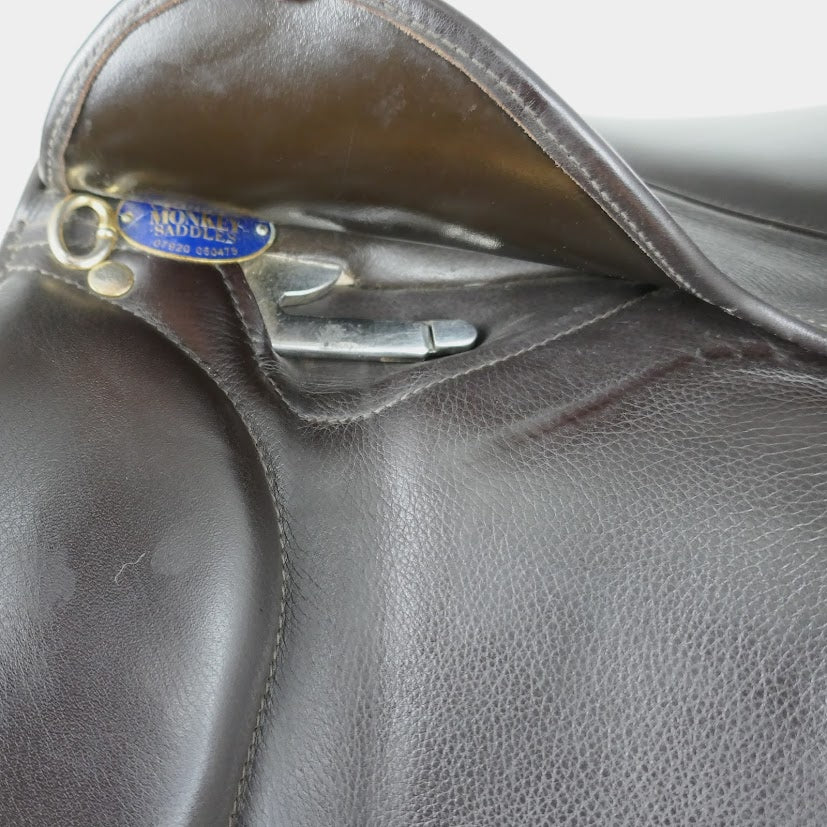 Chunky Monkey Freedom GP Saddle - 17" Extra-Wide Brown TB288