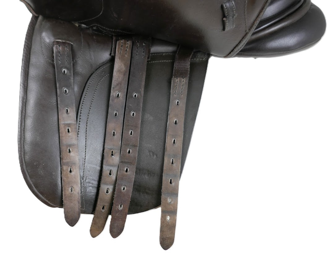 Chunky Monkey Freedom GP Saddle - 17" Extra-Wide Brown TB288