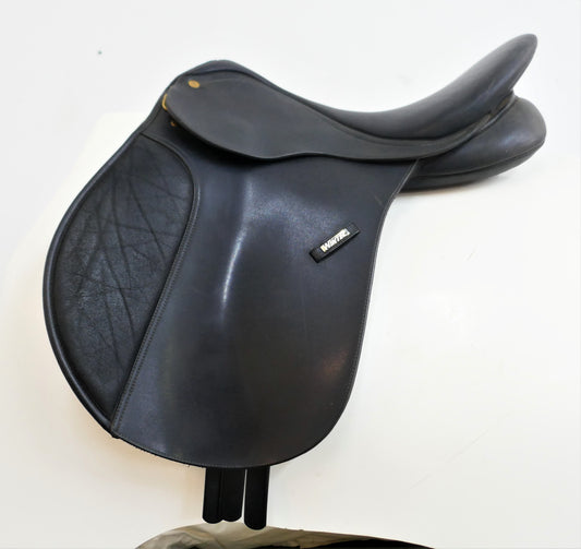 Wintec Original Cair 500 GP Saddle - 17" Adjustable Black TB8