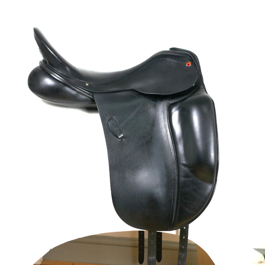 Albion MKII Ultima SLK Dressage Saddle - 18" Medium-Wide Black TD70